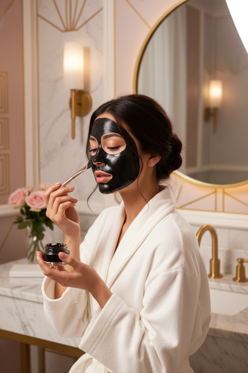 Charcoal Peel-Off Mask: Benefits & How to Apply