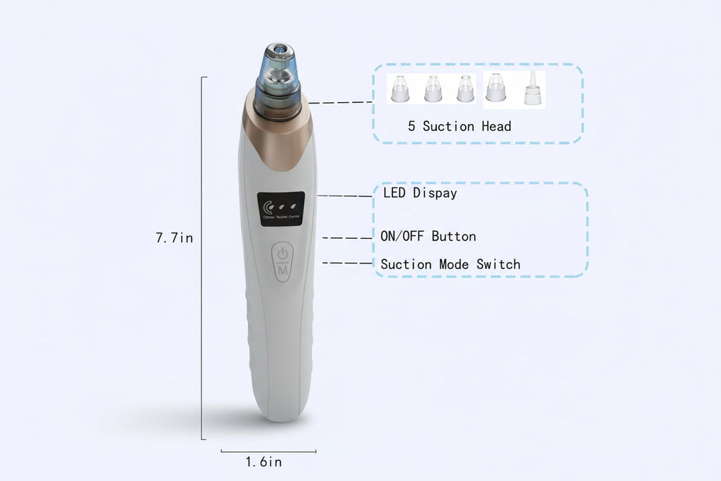 Pore Purifier Electric Blackhead Remover – Vacuum Pore Extractor BeautyBond