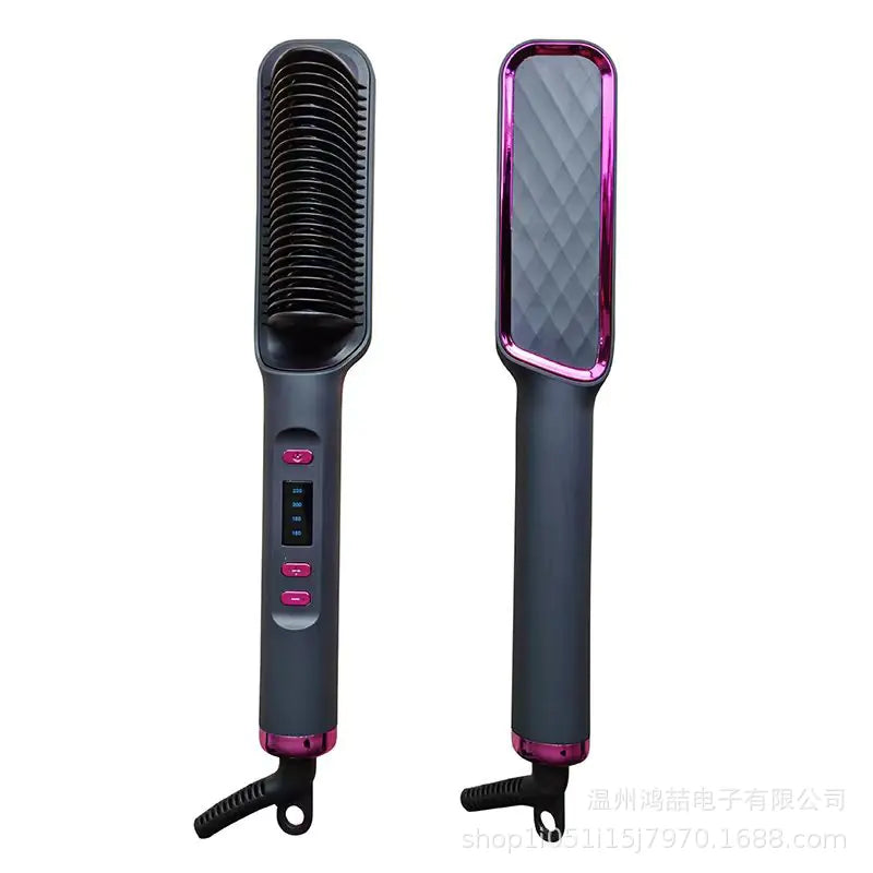 Ionic Hair Styler Brush – Electric Straightening Comb BeautyBond