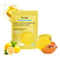Hoygi Turmeric Acid Cleansing Pad Facial Skin Pore Cleansing, Makeup Remover Gentle Exfoliating Cleansing Pad BeautyBond