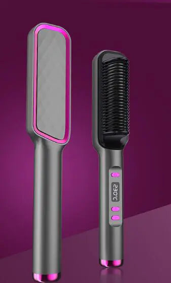 Ionic Hair Styler Brush – Electric Straightening Comb BeautyBond