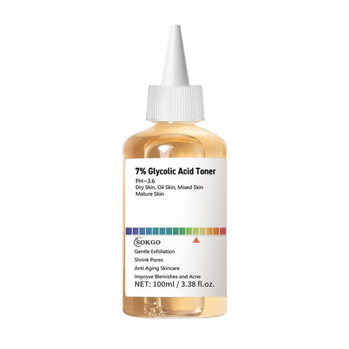 7% Glycolic Acid Toner 7% Glycolic Acid Toner for Diminishing Acne Marks Pore Tightening and Skin Hydration BeautyBond