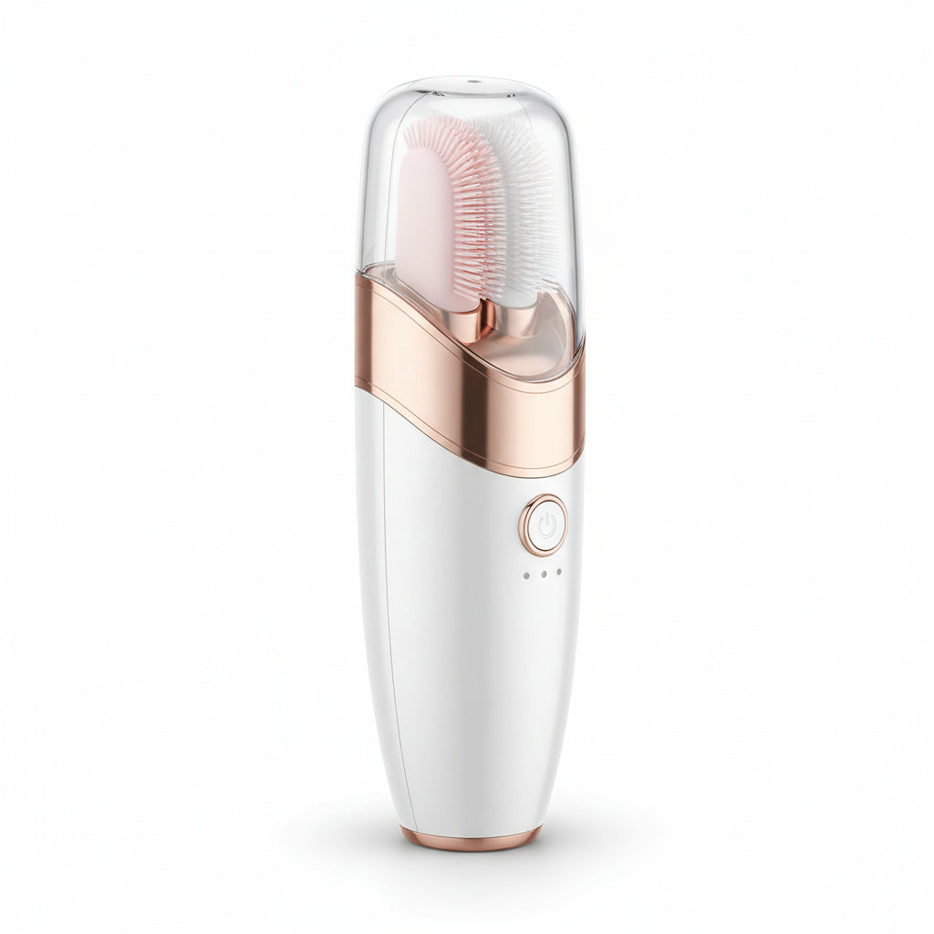 Electric Blackhead Remover – Vacuum Pore Cleanser with Silicone Brush BeautyBond