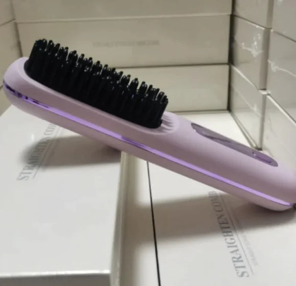 Wireless Hair Straightener Curler – 2-in-1 Portable Styling Tool BeautyBond