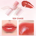 Hydrating 3D Glossy Lip Gloss&Lipstick,Water Gloss Mirror Lip Glaze, Long Lasting,Non-Sticky,High Gloss Effect, For Eyes,Cheeks BeautyBond