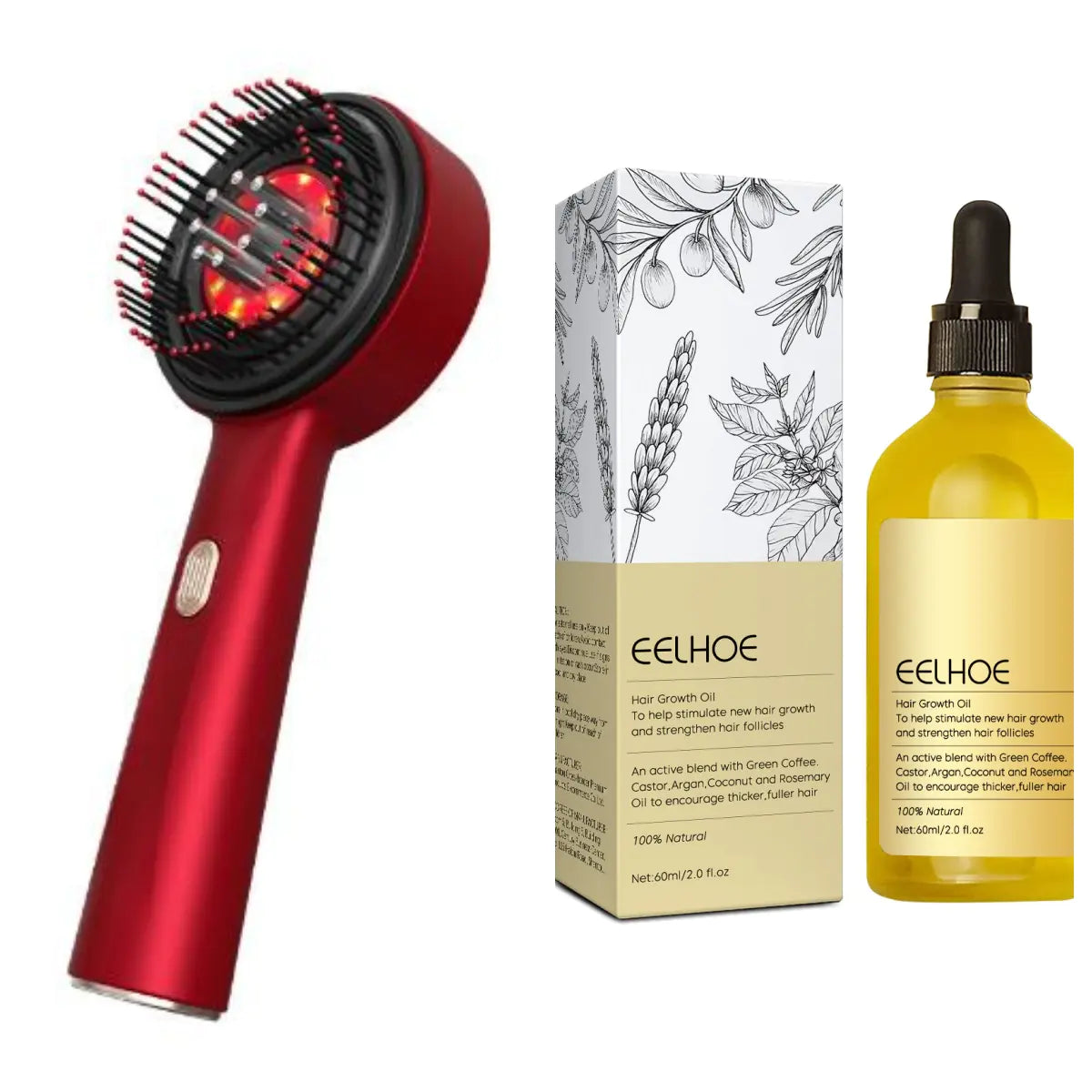 Red Light Scalp Therapy Comb BeautyBond