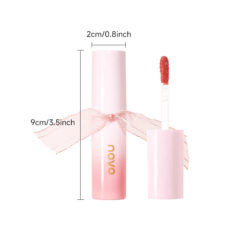 Hydrating 3D Glossy Lip Gloss&Lipstick,Water Gloss Mirror Lip Glaze, Long Lasting,Non-Sticky,High Gloss Effect, For Eyes,Cheeks BeautyBond