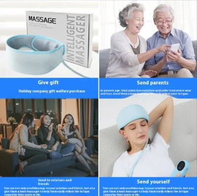 Heated Scalp Kneading Massager – Rechargeable