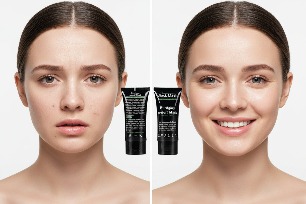 Charcoal Blackhead Mask – Deep Cleansing Peel Off Mask Set BeautyBond
