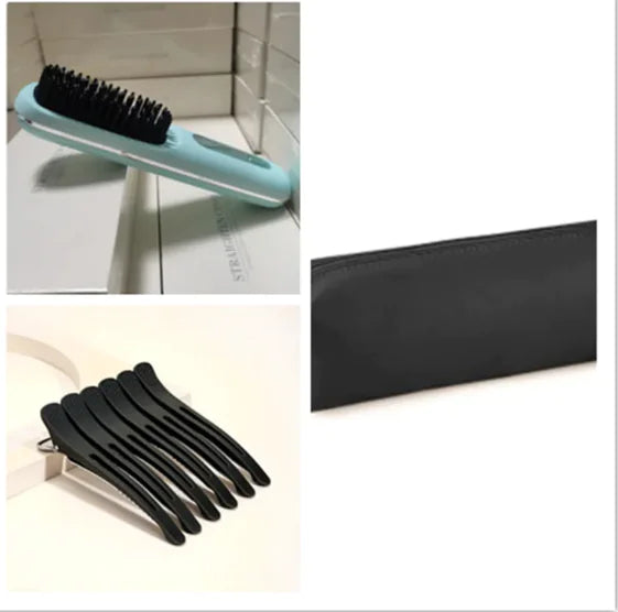 Wireless Hair Straightener Curler – 2-in-1 Portable Styling Tool BeautyBond