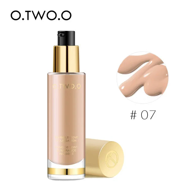 O.TWO.O Wholesale Liquid Foundation for Face Base Makeup Waterproof Face Corrector Moisturizer Face Concealer Cosmetics 8 Colors BeautyBond