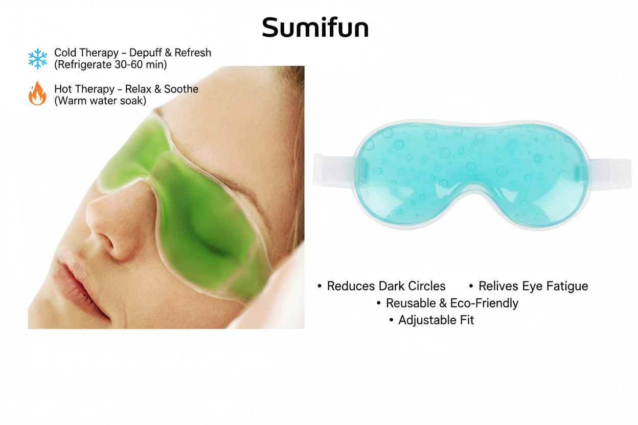 Green gel patch on a person's face against a white background