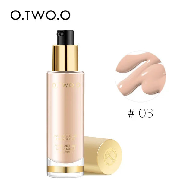 O.TWO.O Wholesale Liquid Foundation for Face Base Makeup Waterproof Face Corrector Moisturizer Face Concealer Cosmetics 8 Colors BeautyBond