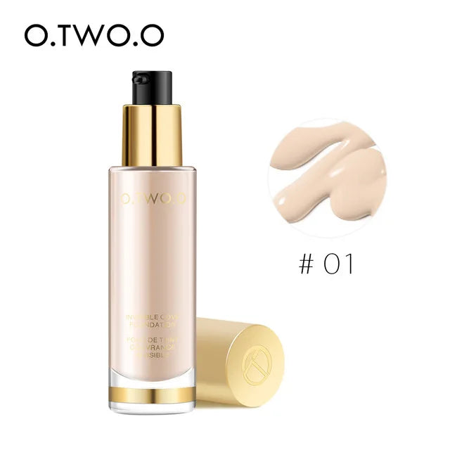 O.TWO.O Wholesale Liquid Foundation for Face Base Makeup Waterproof Face Corrector Moisturizer Face Concealer Cosmetics 8 Colors BeautyBond