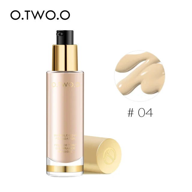 O.TWO.O Wholesale Liquid Foundation for Face Base Makeup Waterproof Face Corrector Moisturizer Face Concealer Cosmetics 8 Colors BeautyBond