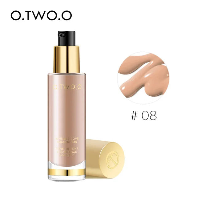 O.TWO.O Wholesale Liquid Foundation for Face Base Makeup Waterproof Face Corrector Moisturizer Face Concealer Cosmetics 8 Colors BeautyBond