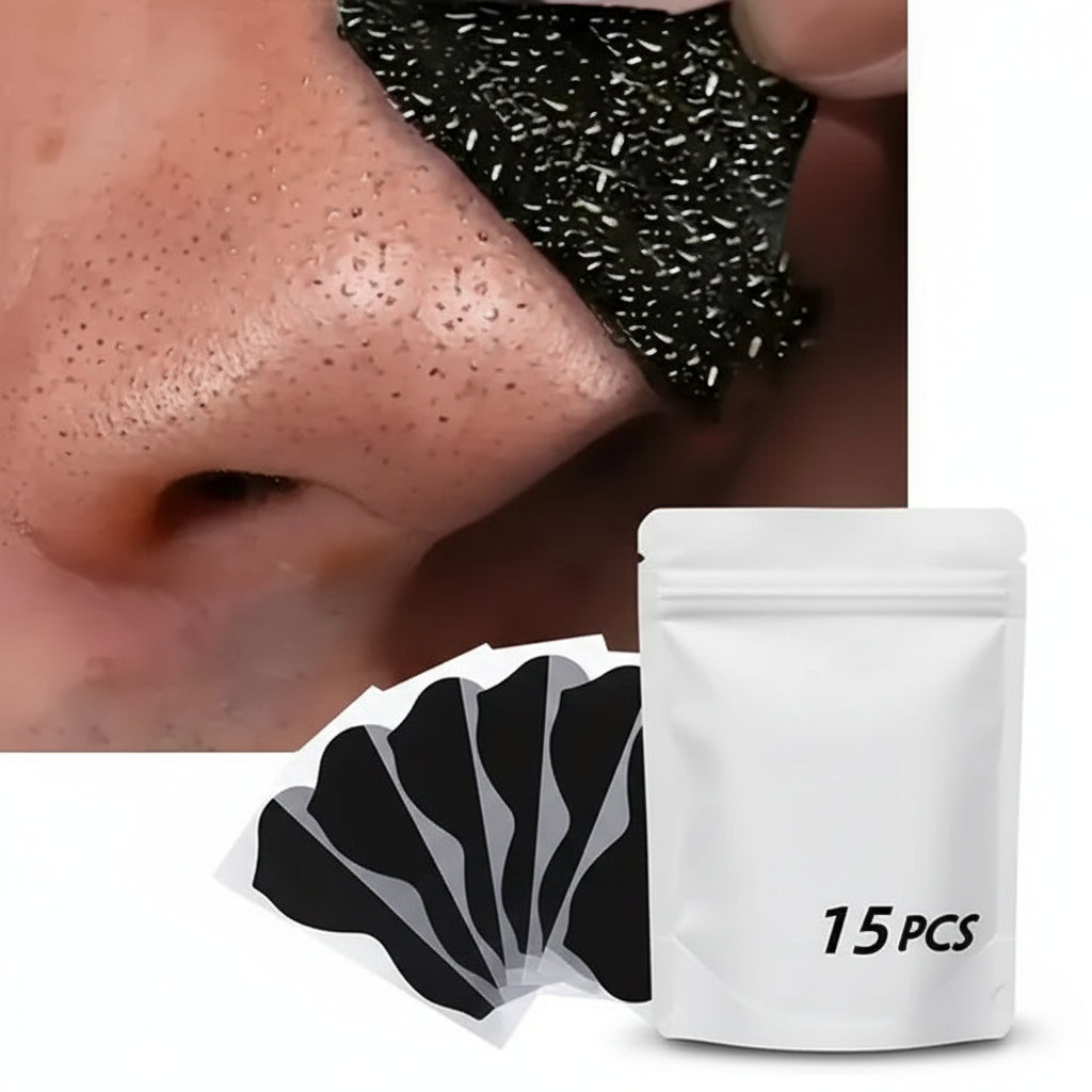 Blackhead Removal Nose Strips – Deep Pore Cleansing Patches (15/50 Pack) BeautyBond