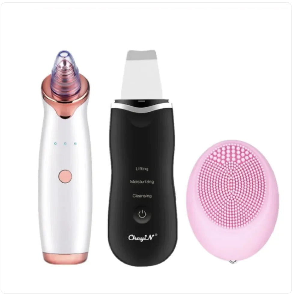 Ultrasonic Skin Scrubber – Electric Blackhead Remover Tool BeautyBond