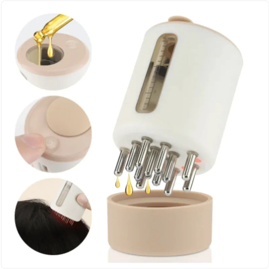 Red Light Scalp Therapy Comb with Spray BeautyBond