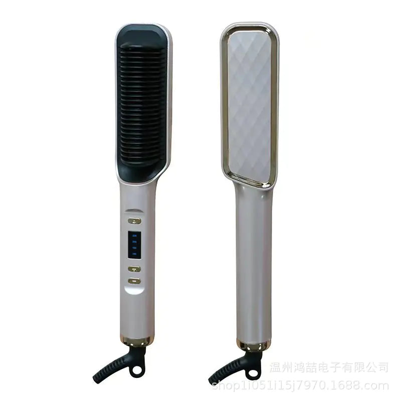 Ionic Hair Styler Brush – Electric Straightening Comb BeautyBond