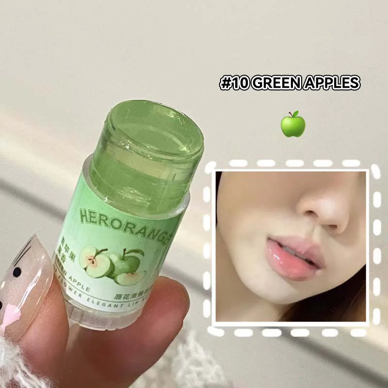 Herorange Lip Balm: Elegant and Moisturizing, Deeply Hydrating, Prevents Chapped Lips, a Must-Have for Autumn and Winter, Improves Lip Lines, Tinted Version, Naturally Enhances Makeup, Perfect for Daily Use and Commuting. BeautyBond