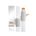 2-in-1 Color-Changing Foundation Make-Up Stick Liquid Double Head with Brush Lightweight Brightening Matte Liquid Base Cosmetics BeautyBond