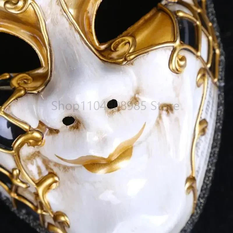 Anime Mask for Costume Party Masquerade Carnival Dionysia Halloween Christmas Classic Jester Mask 2025 BeautyBond