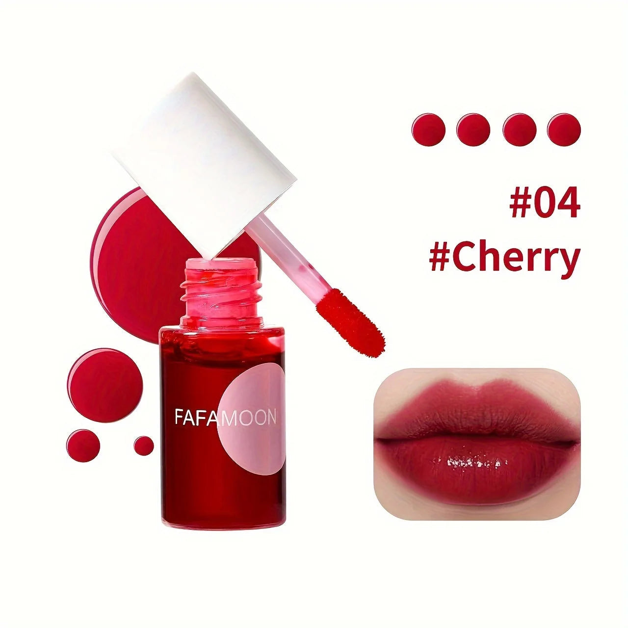 Fruity Lip Tint Water Gloss — High-Pigment Waterproof Liquid Lipstick BeautyBond