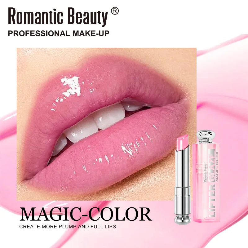 Color-Changing Lip Gloss - Hydrating & Non-Greasy Tinted Lip Oil, Mirror Shine & Plumping Effect, Moisturizing Reviving Lip Care BeautyBond
