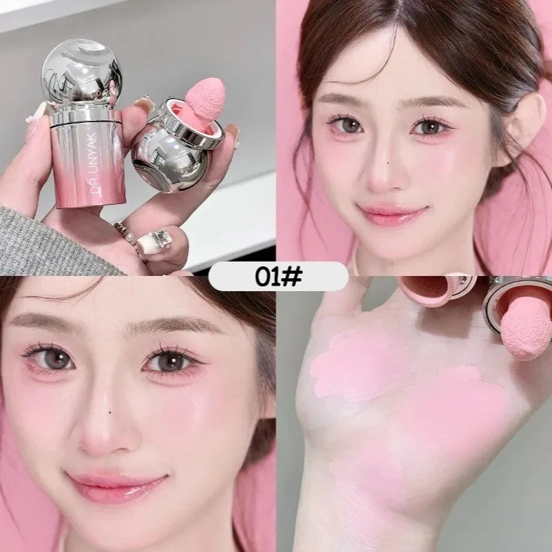 Liquid Blush Stick Waterproof Long-Lasting Jelly Color Multi-purpose Blush Liquid for Lips and Cheek face Contour Blusher Makeup BeautyBond