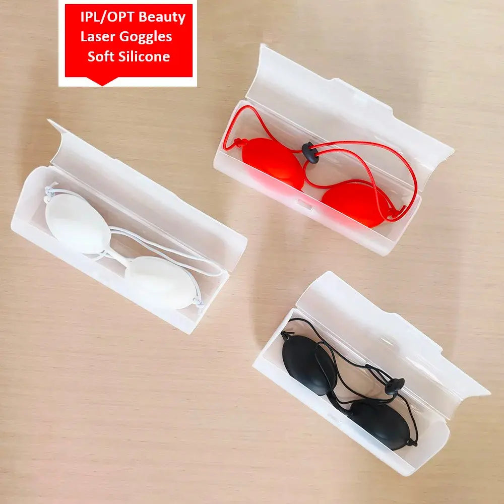 IPL OPT Laser Glasses Soft Silicone Beauty Patient Protective Goggles for IPL Laser LED UV Photon Beauty Red Light Therapy BeautyBond