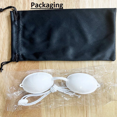 Laser Protective Glasses Soft Silicone Beauty Patient Protective Goggles for IPL Laser LED UV Photon Beauty Red Light Therapy