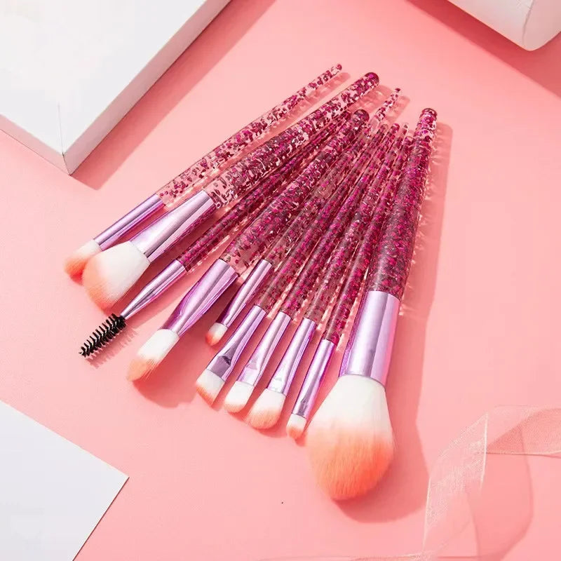 10PCS Makeup Brush Set Professional Super soft detail brush Blush Brush Foundation Concealer Eyeshadow Brush BeautyBond