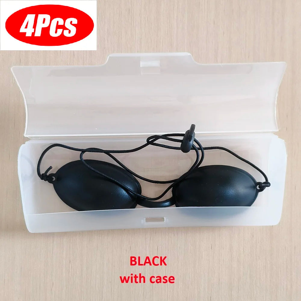 IPL OPT Laser Glasses Soft Silicone Beauty Patient Protective Goggles for IPL Laser LED UV Photon Beauty Red Light Therapy