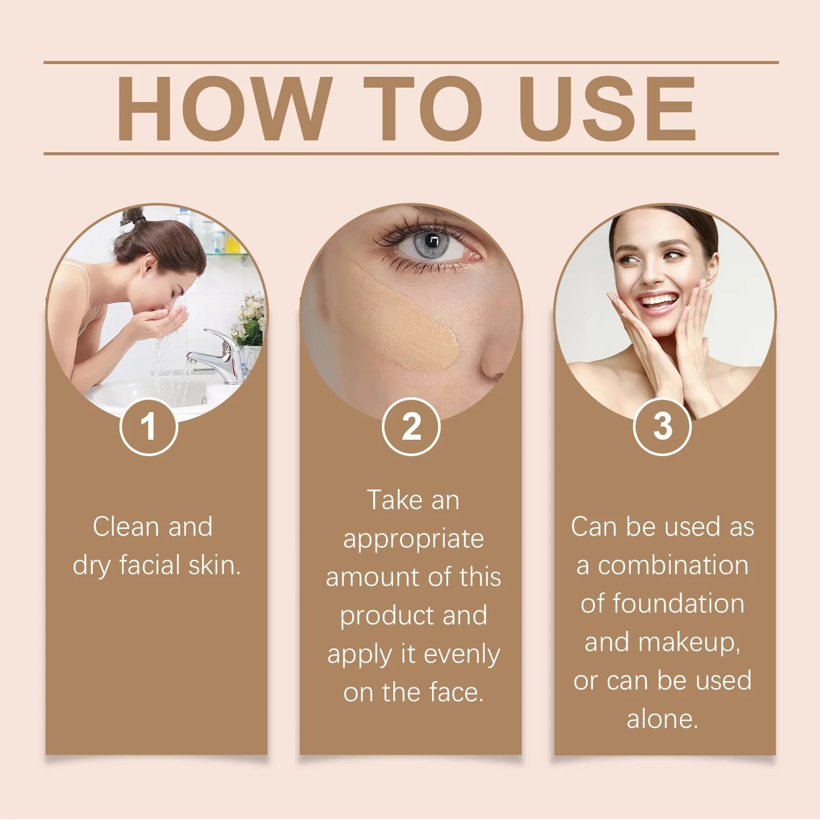 Sunscreen BB Cream Protect Sun Burn Calm Redness Balance Oil Shine Conceal Face Blemish Enhance Skin Barrier Portable Concealer BeautyBond