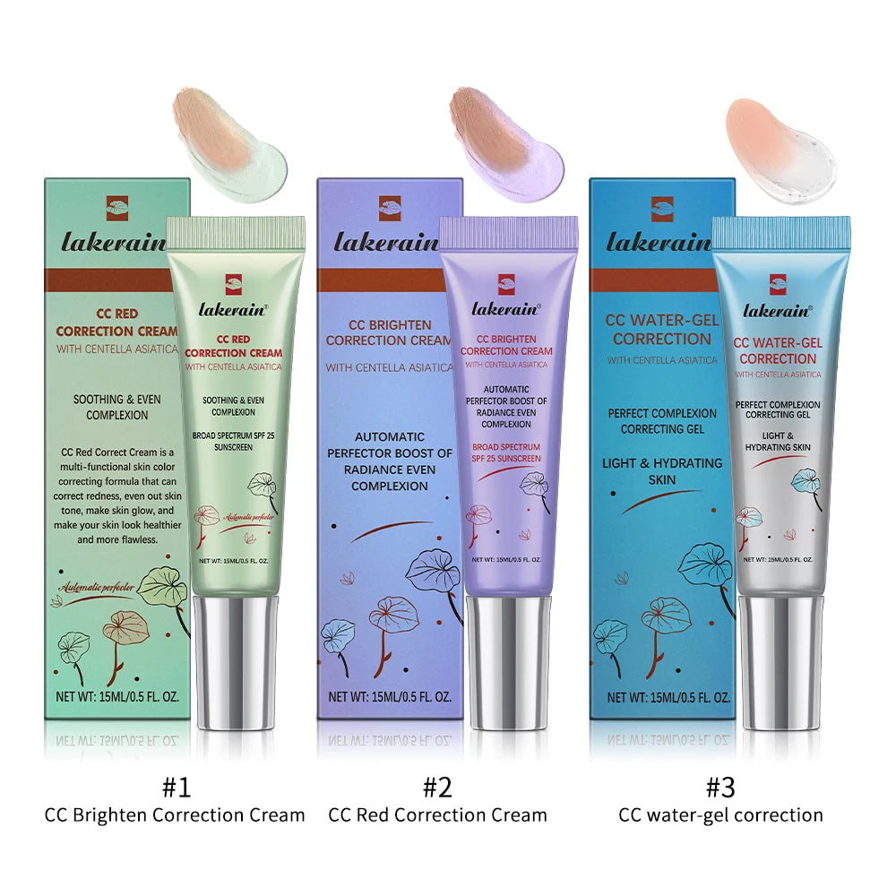CC Cream erborian Korean Makeup High Coverage Foundation Foundation Cream for Face Base Makeup Color Changing Liquid Foundation BeautyBond