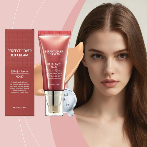 BB Cream SPF 42 PA+++ — Full Coverage Tinted Moisturizer & Foundation BeautyBond