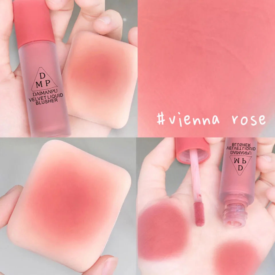 Liquid Blush Long-acting Waterproof Easy Halo Dye Brightens The Face Smooth Peach Red Female Cosmetics BeautyBond