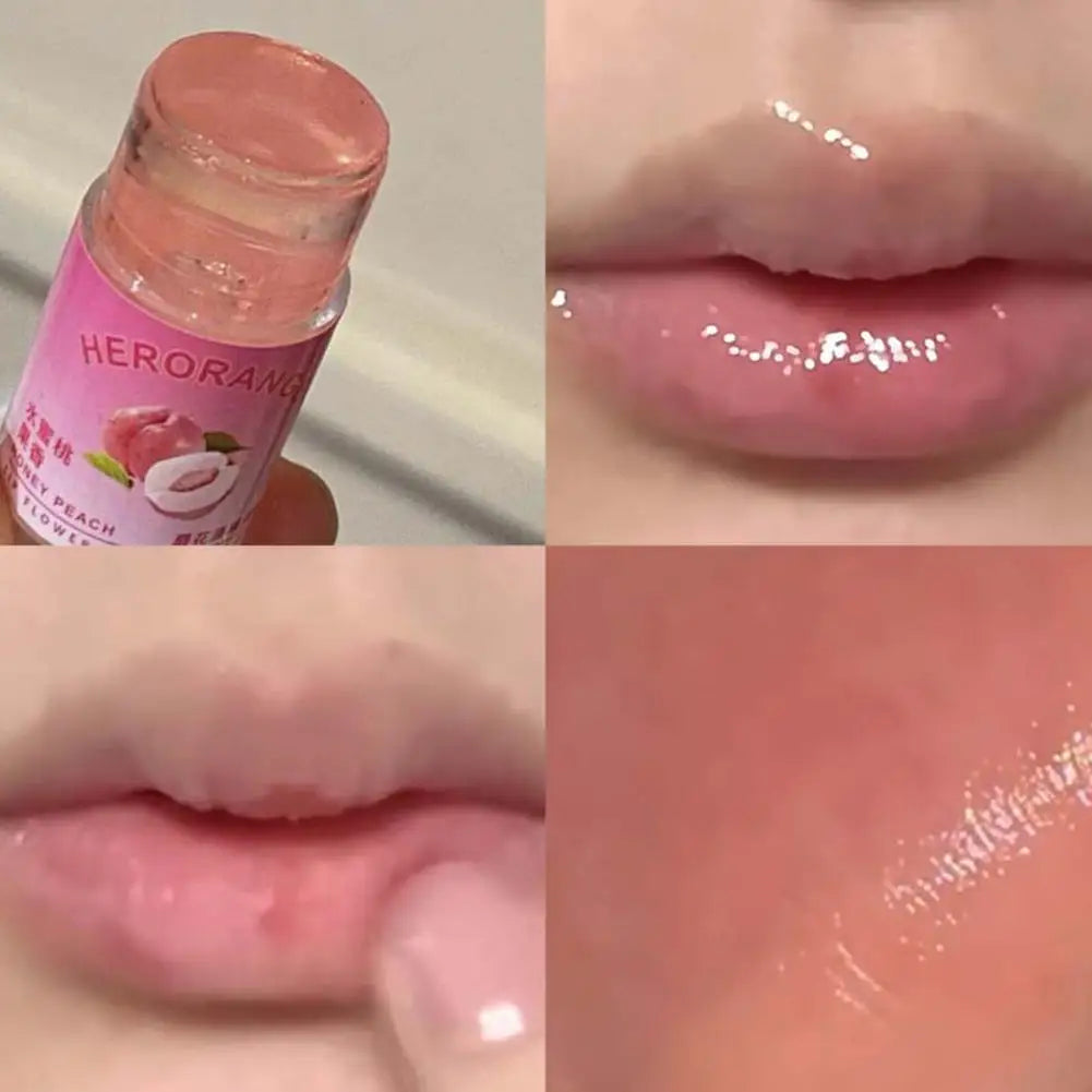 Moisturizing Lip Balm — Natural Plant Hydrating, Anti-Dryness & Fruity Jelly Daily Lip Care BeautyBond