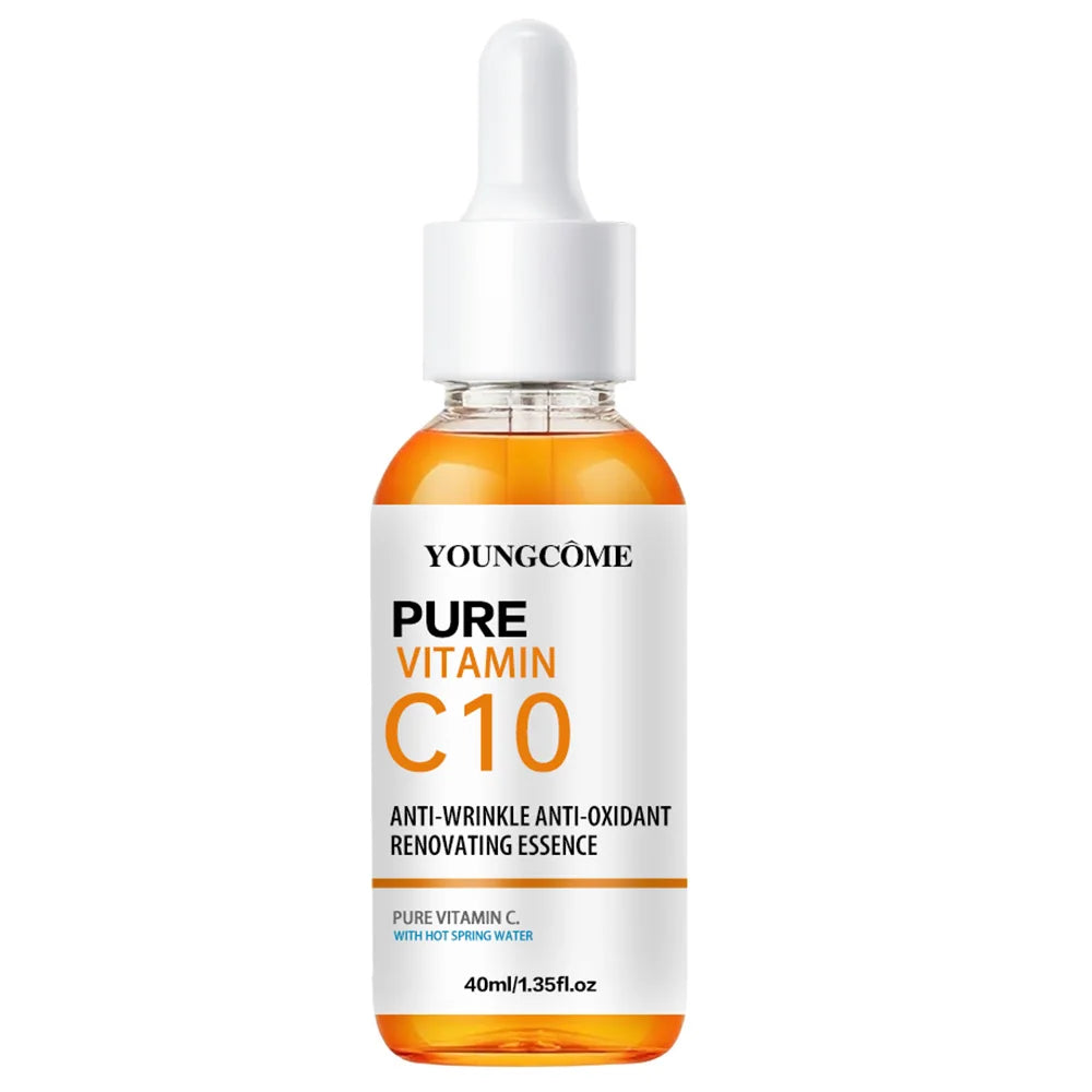Vitamin C Facial Essence Hyaluronic Acid Dark Skin Brighten Serum Fade Fine Lines Moisturizing Repair Dull Serum Face Skin Care BeautyBond