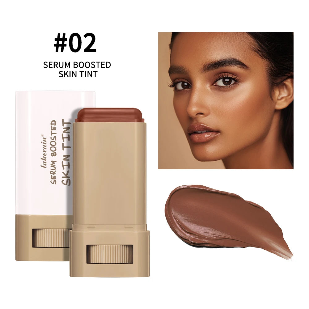 New Balm Serum Boosted Skin Tint Silky Texture Moisturizing Coverage Plumper Even Skin Tone Best Stick Foundation Travel Makeup BeautyBond
