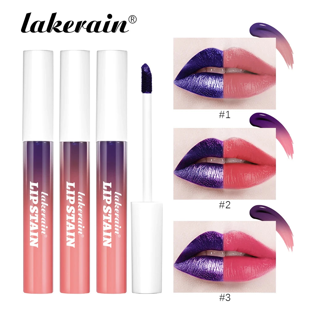 3pcs/set Lip Stain Peel Off And Reveal Long Lasting Waterproof Pink Lip Tint Transfer Proof Natural Lip Stain Tear Off Lip Gloss BeautyBond