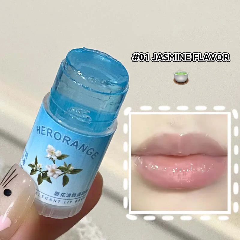 Herorange Lip Balm: Elegant and Moisturizing, Deeply Hydrating, Prevents Chapped Lips, a Must-Have for Autumn and Winter, Improves Lip Lines, Tinted Version, Naturally Enhances Makeup, Perfect for Daily Use and Commuting. BeautyBond