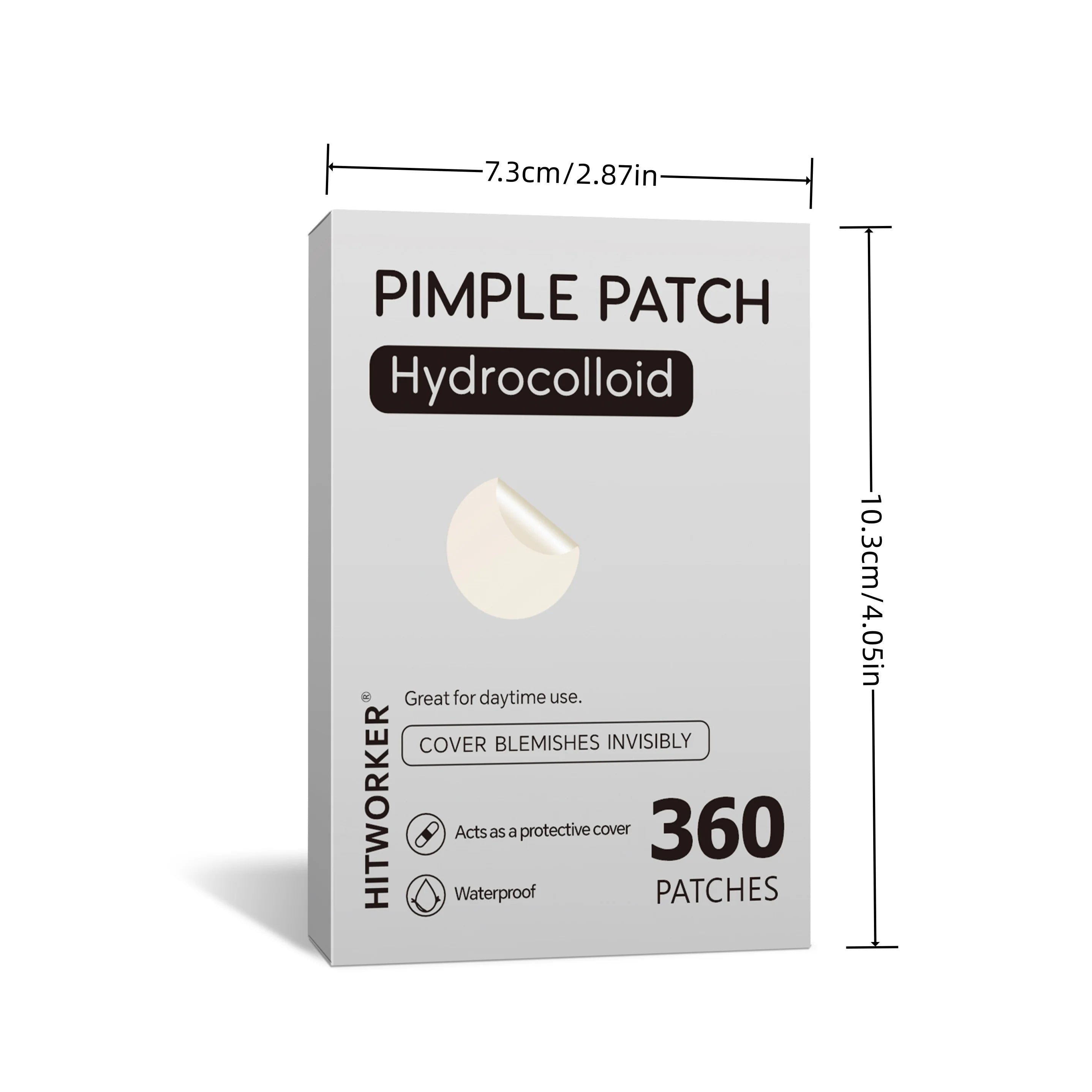 360pcs Face Acne Patch Invisible Skin Care Pimple Acne Patches Anti-inflammatory Healing Absorbing Spot Sticker Covering Acne BeautyBond