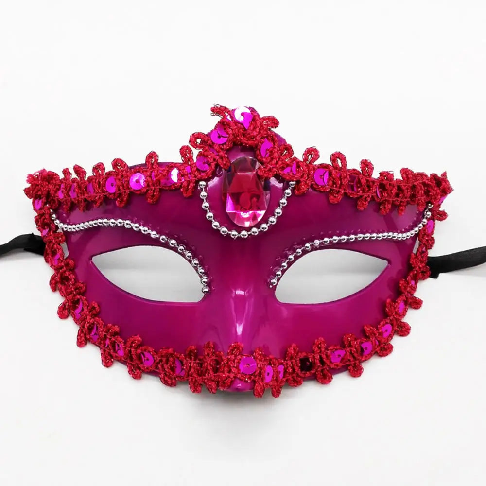 1 Pcs Venetian Masquerade Tiara Eye Mask Sexy Women Mask For Halloween Party Theater Performance Costume Party BeautyBond