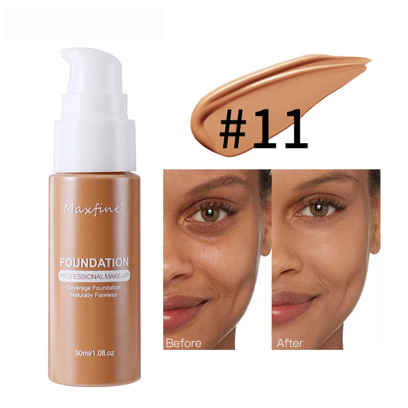 Liquid Foundation Effective Concealer Waterproof Sweat-resistant Makeup Professional Cosmetics BeautyBond