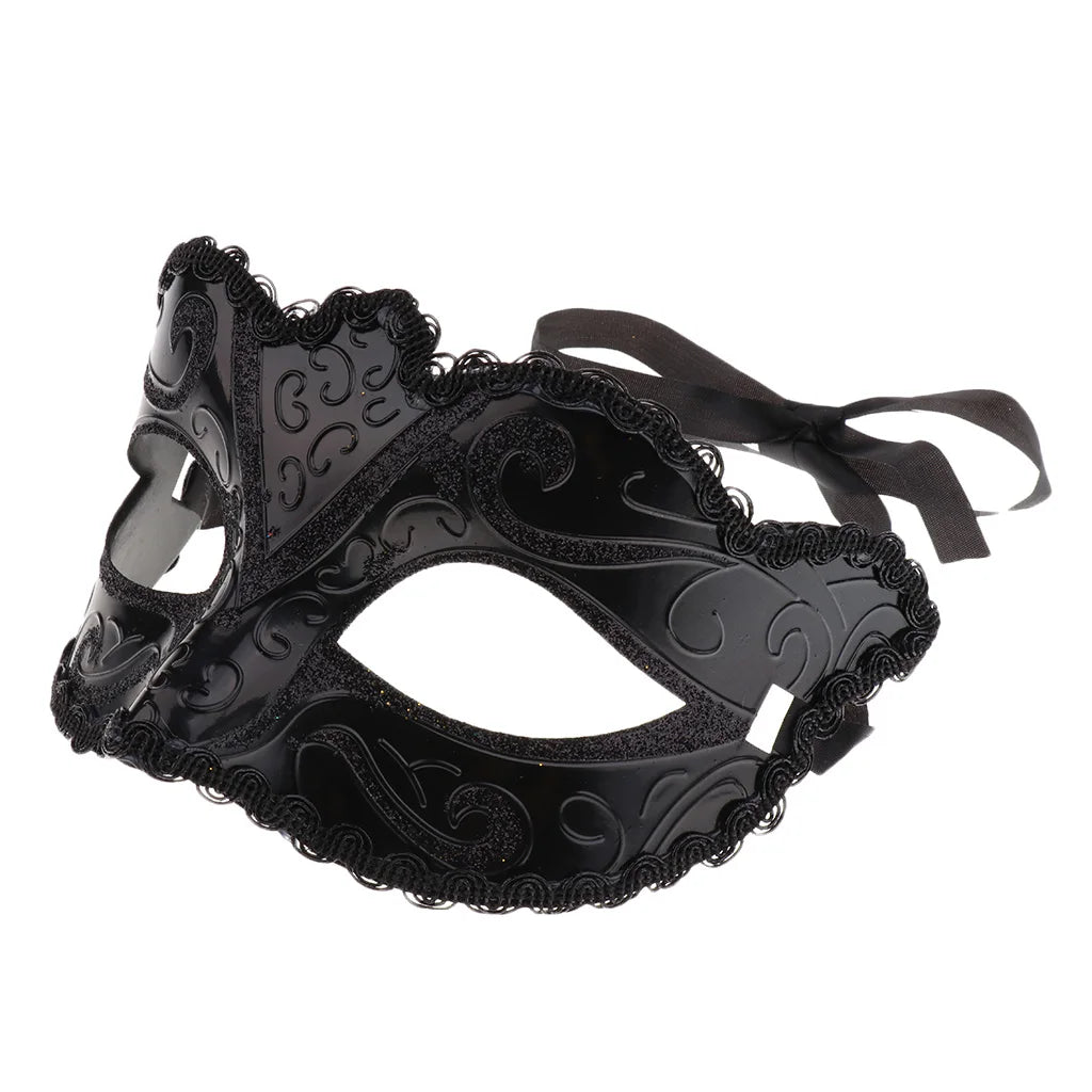 1 Pcs Venetian Masquerade Tiara Eye Mask Sexy Women Mask For Halloween Party Theater Performance Costume Party BeautyBond