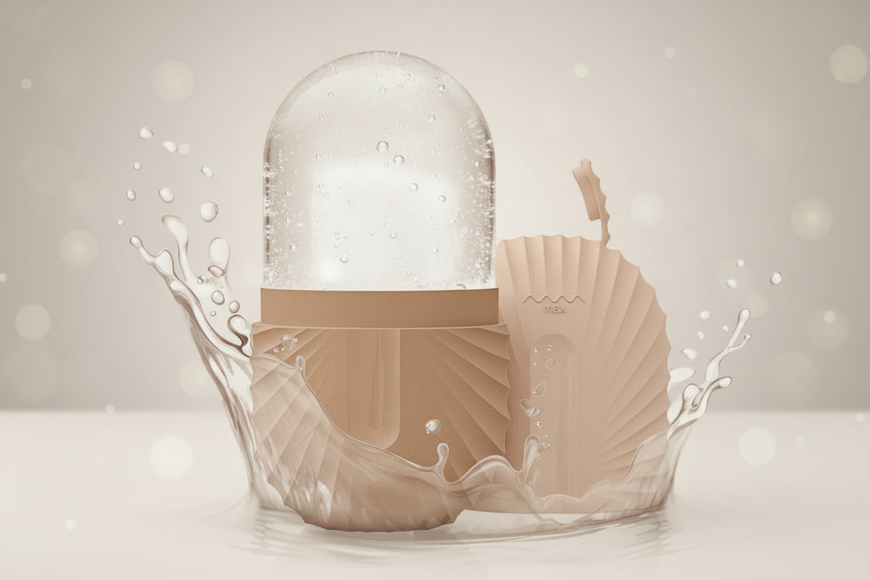 Eco-Friendly Silicone Ice Face Roller – Reusable Ice Cube Facial Massager for Puffy Eyes, Skin Tightening & Pore Minimizing BeautyBond
