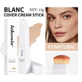 Blanc Cover Cream Stick Color Changing Foundation with Detachable Brush Coverage Changing Foundation Stick Base Makeup BeautyBond