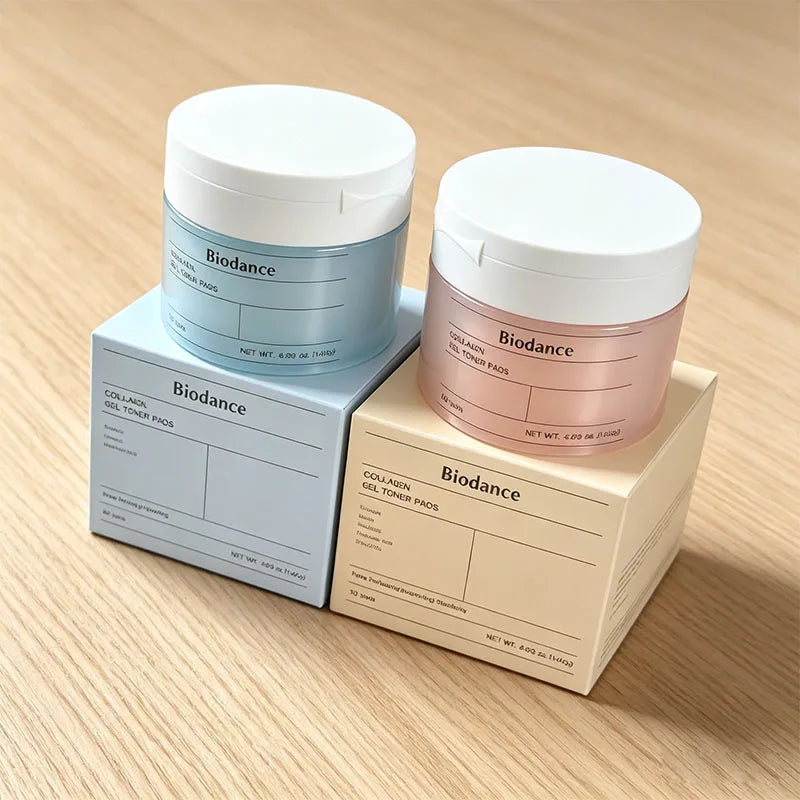 Biodance Gel Toner Pads & Ampoule Serum Deeply Moisturize Improve Skin Hydration Firming Gel Toner Pads Whitening Care Skin Care BeautyBond